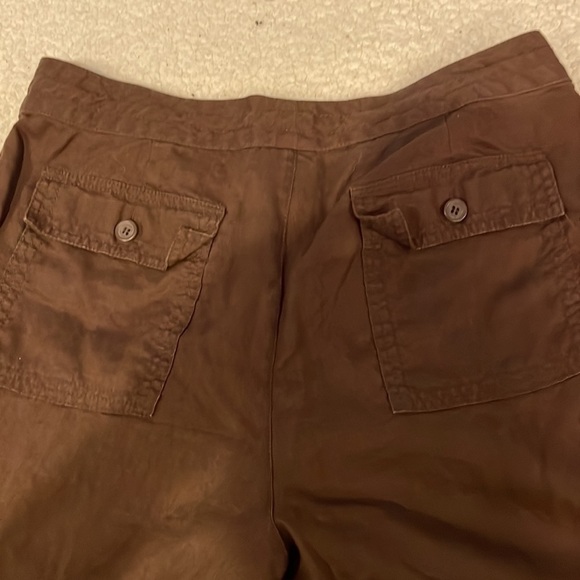 Liz Claiborne Linen Capris Size 4 - Picture 6 of 9